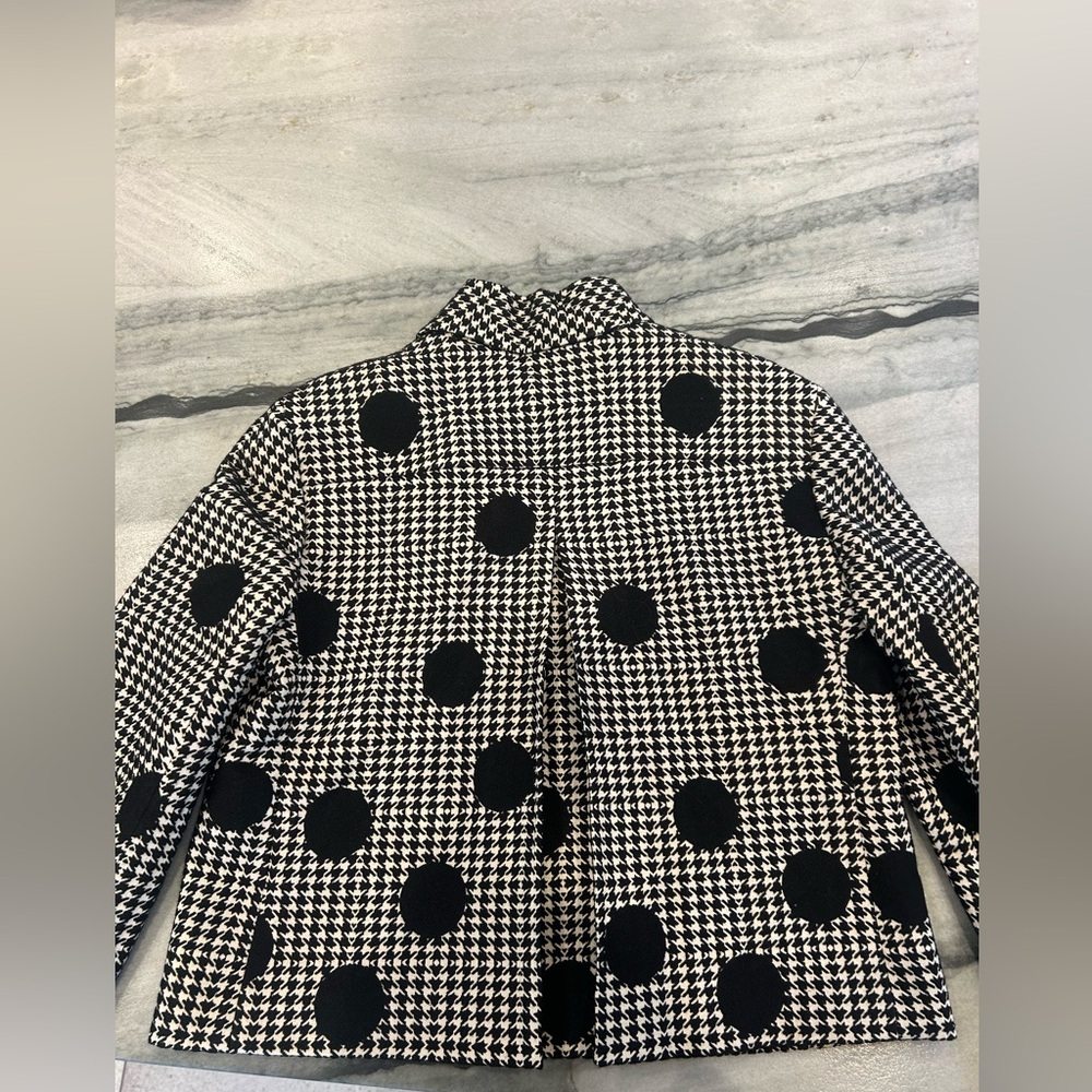 Akris Punto Black and White Houndstooth Blazer - Picture 9 of 9